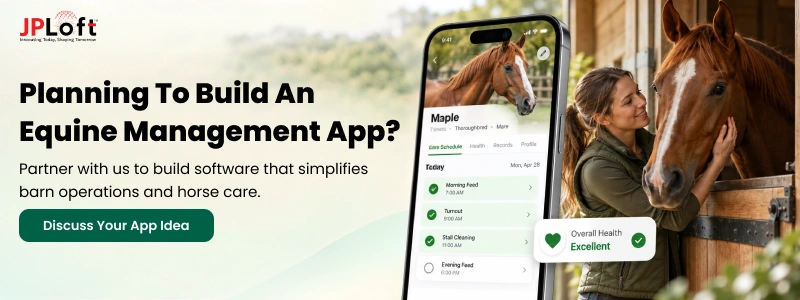 Planning to Build an Equine Management App